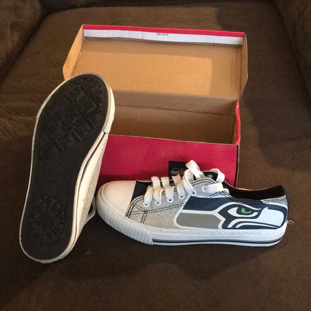 Glitter low top canvas shoes size 9 women’s